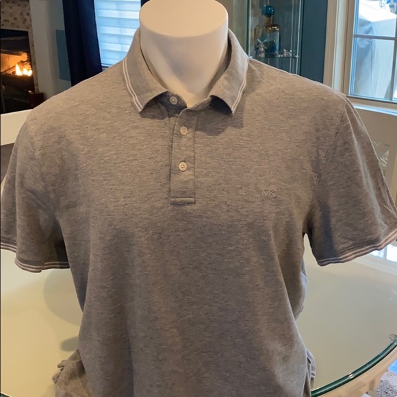 Michael Kors Mens Knit Polo Shirt - Picture 1 of 5